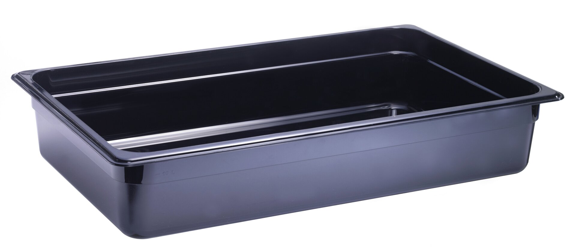 GN-Behälter GN 1/1 530 x 325 x 100 mm Polycarbonat schwarz
