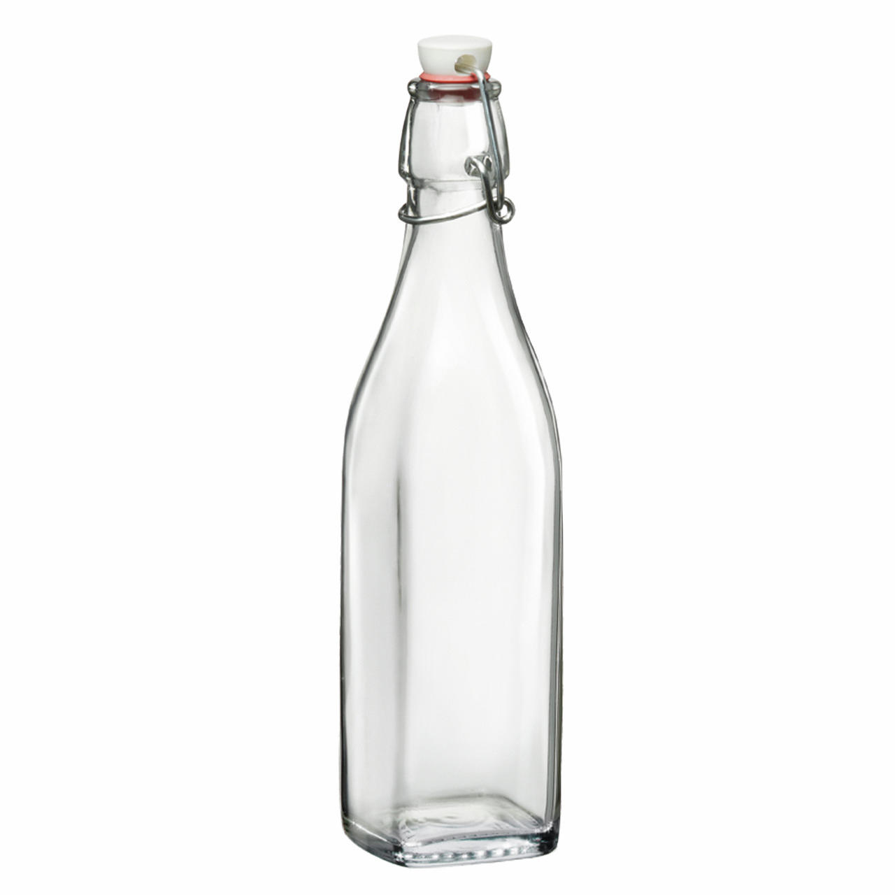 Flasche 77 x 77 x 253 mm / 0,50 l mit Bügelverschluss Swing