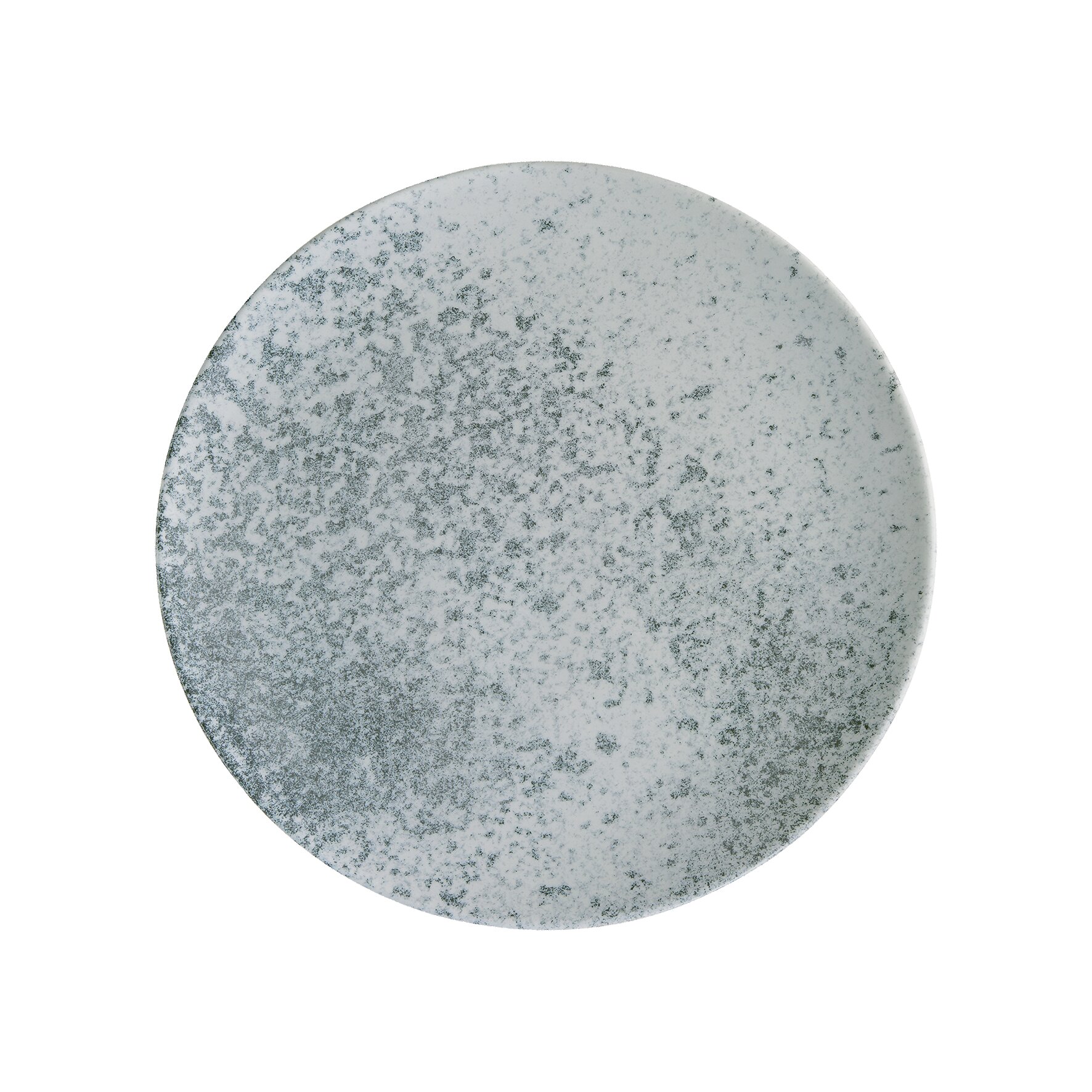 Coupteller flach rund 301 mm gray