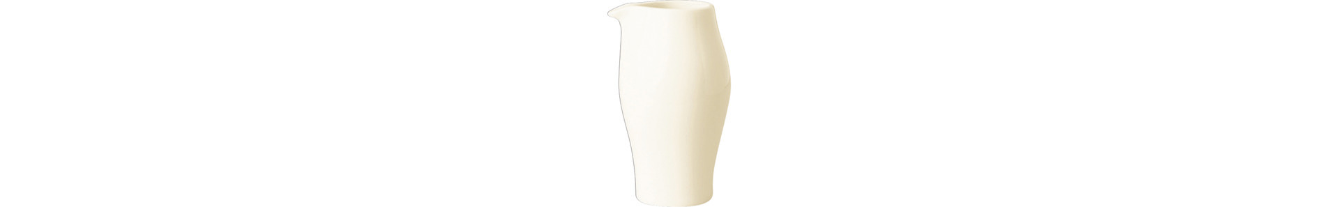 Milchkännchen 110 mm hoch / 0,15 l crème