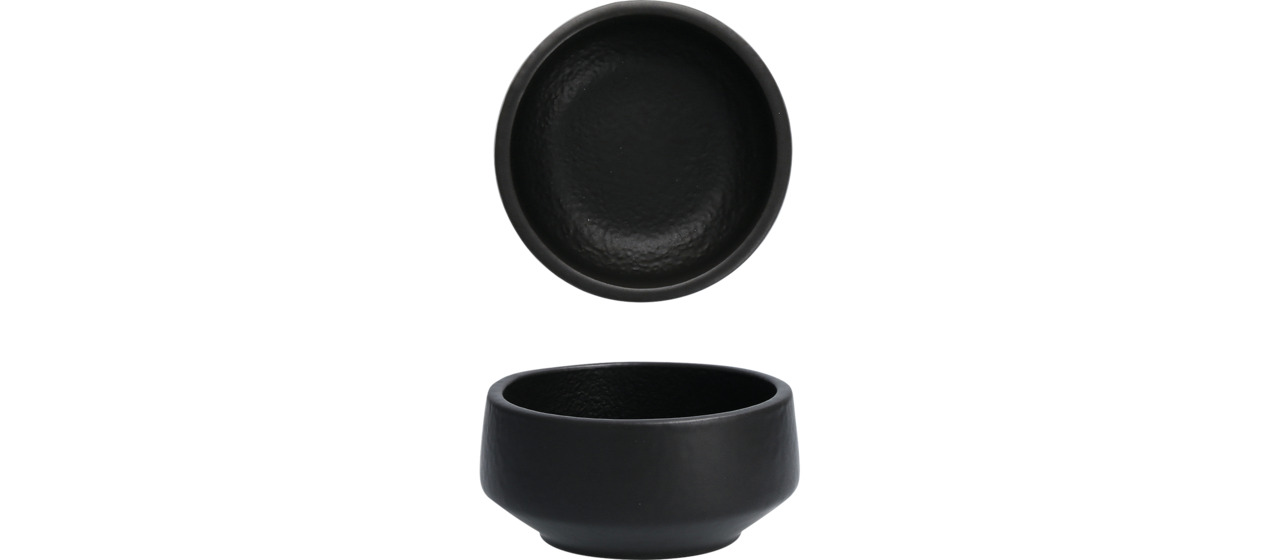 Bowl 105 mm / 0,22 l schwarz Nature Dark