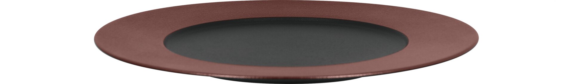 Teller flach 290 mm bronze