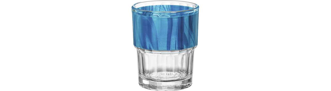 Lyon Optique Becher stapelbar 71 mm / 0,21 l blau Natura Blue