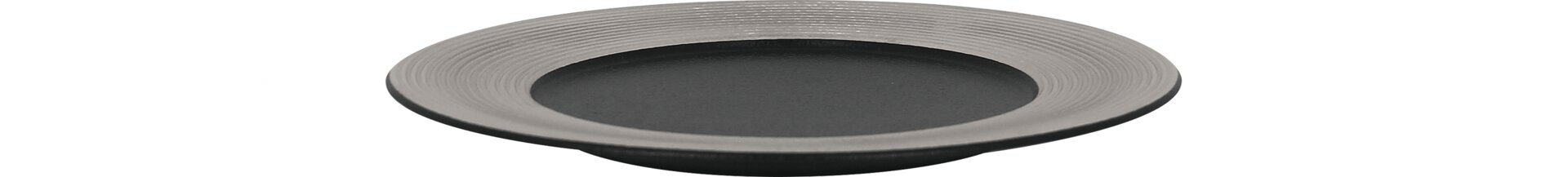 Teller flach 220 mm silber