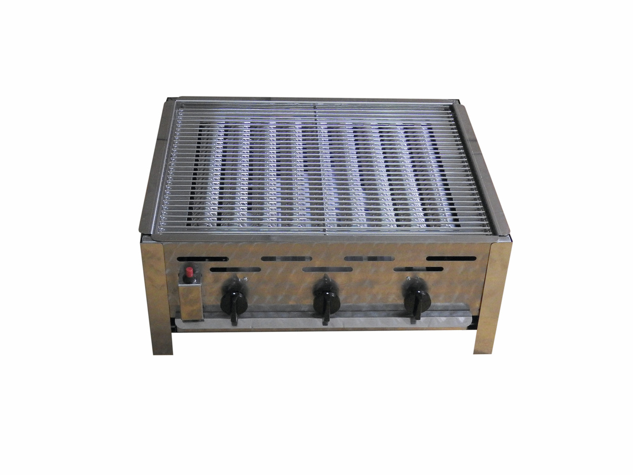 Profi-Gasgrill 3 flammig, mit Rost