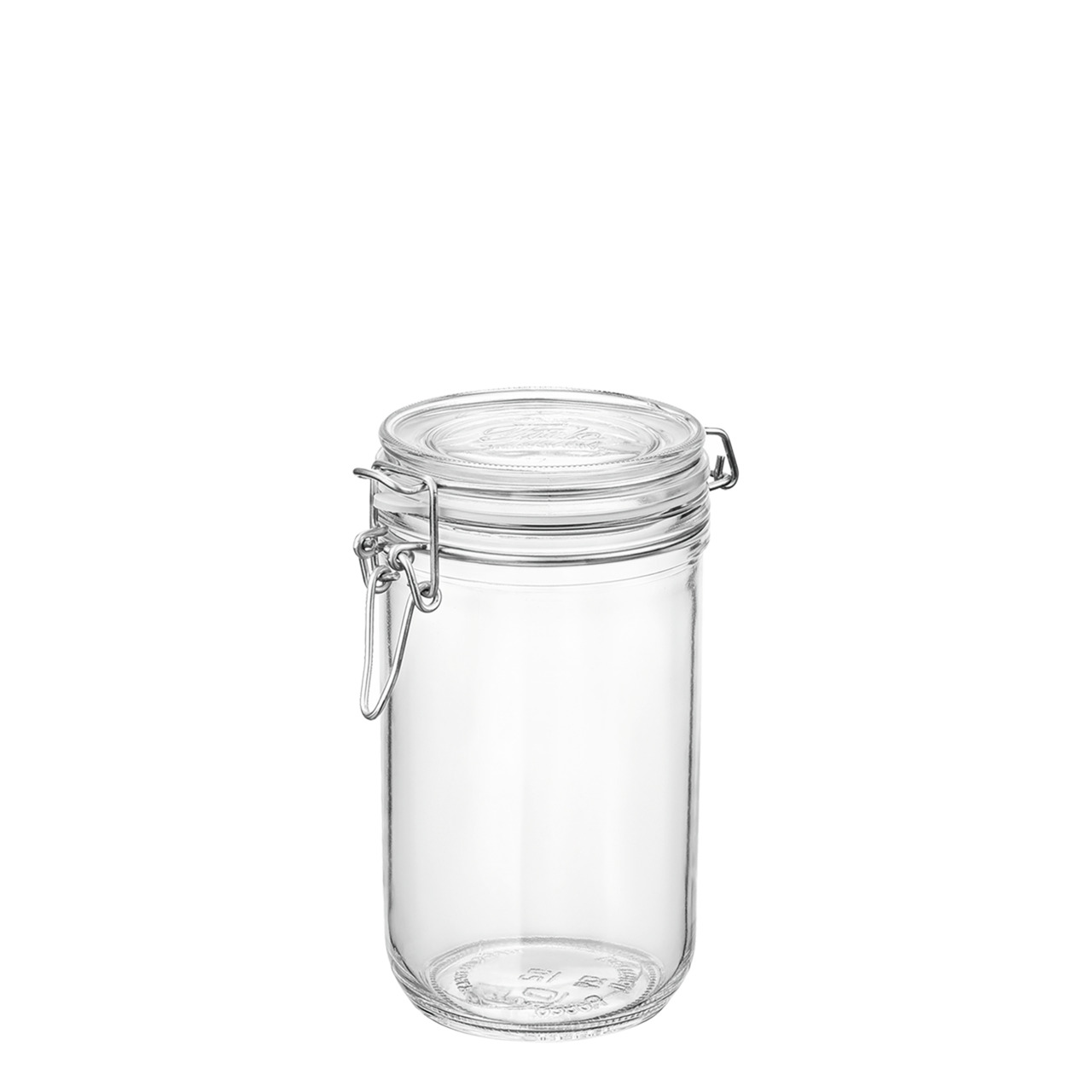 Einmachglas rund 98 mm / 0,75 l mit Bügelverschluss Fido