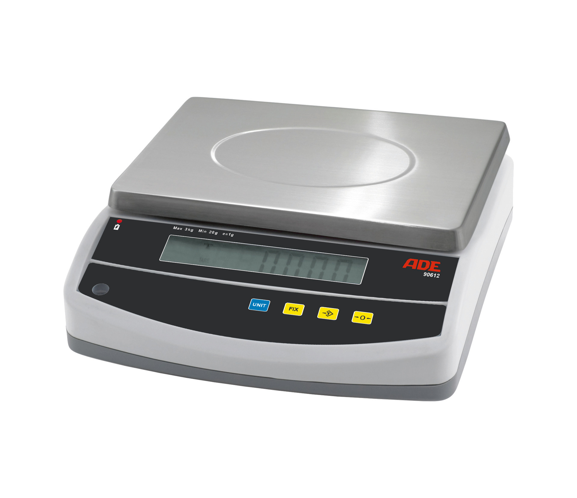Portionswaage 30,00 kg / Ziffernschritt  1 g / Wiegefläche 295 x 220 mm
