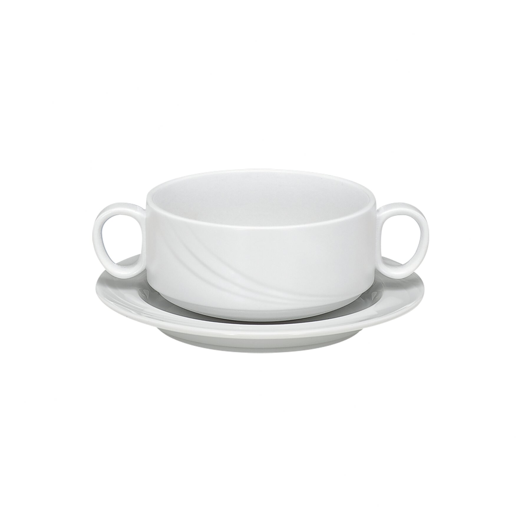 Spezialsuppentasse stapelbar 118 mm / 0,48 l weiß Donna Senior