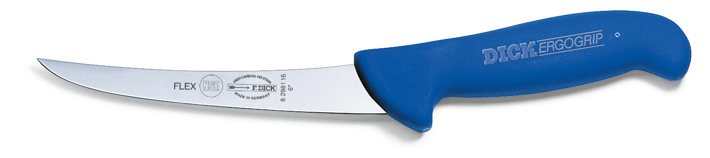 Ausbeinmesser Klingenlänge 150 mm geschweift / flexibel
