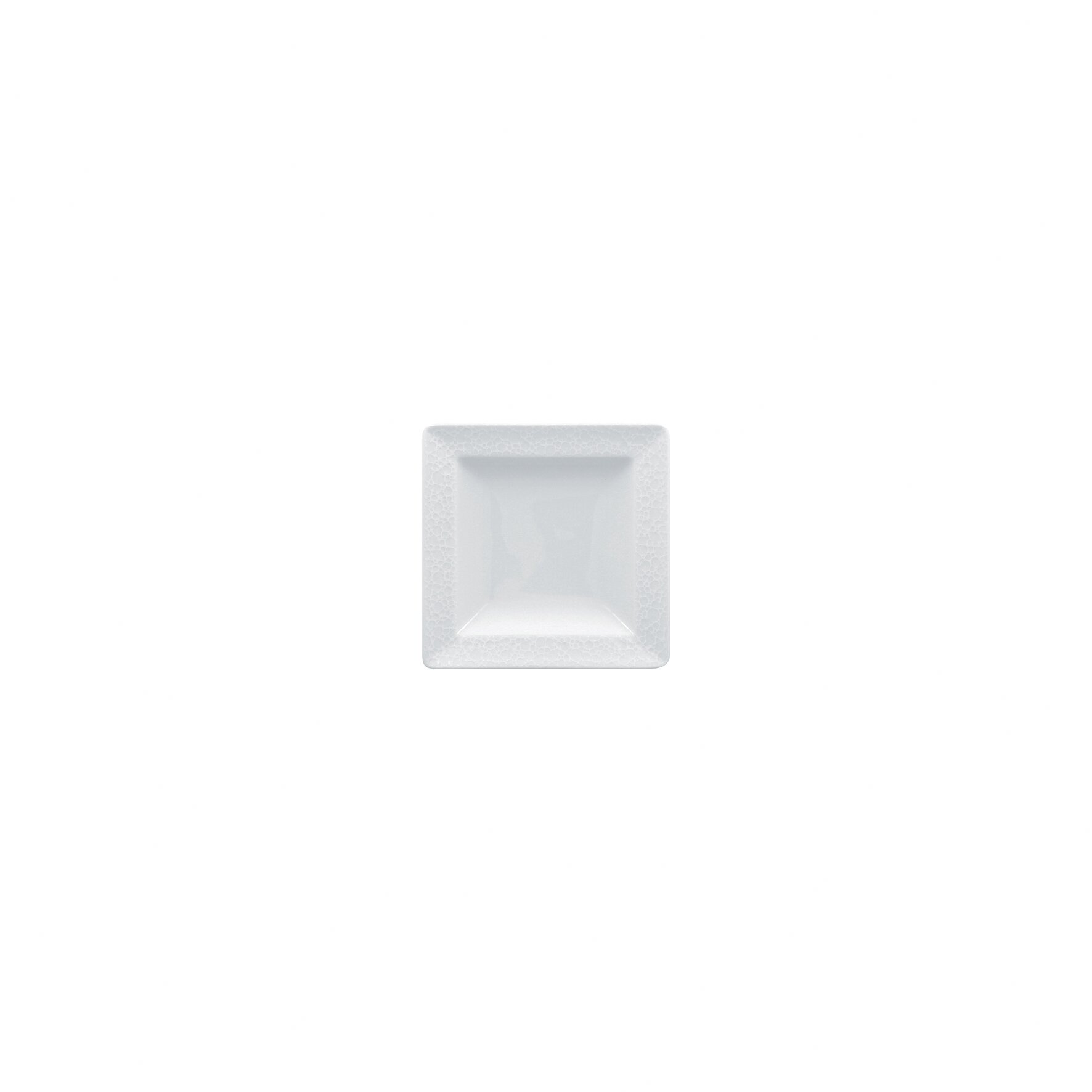 Teller flach quadratisch 124 x 124 mm weiß Charm Plus