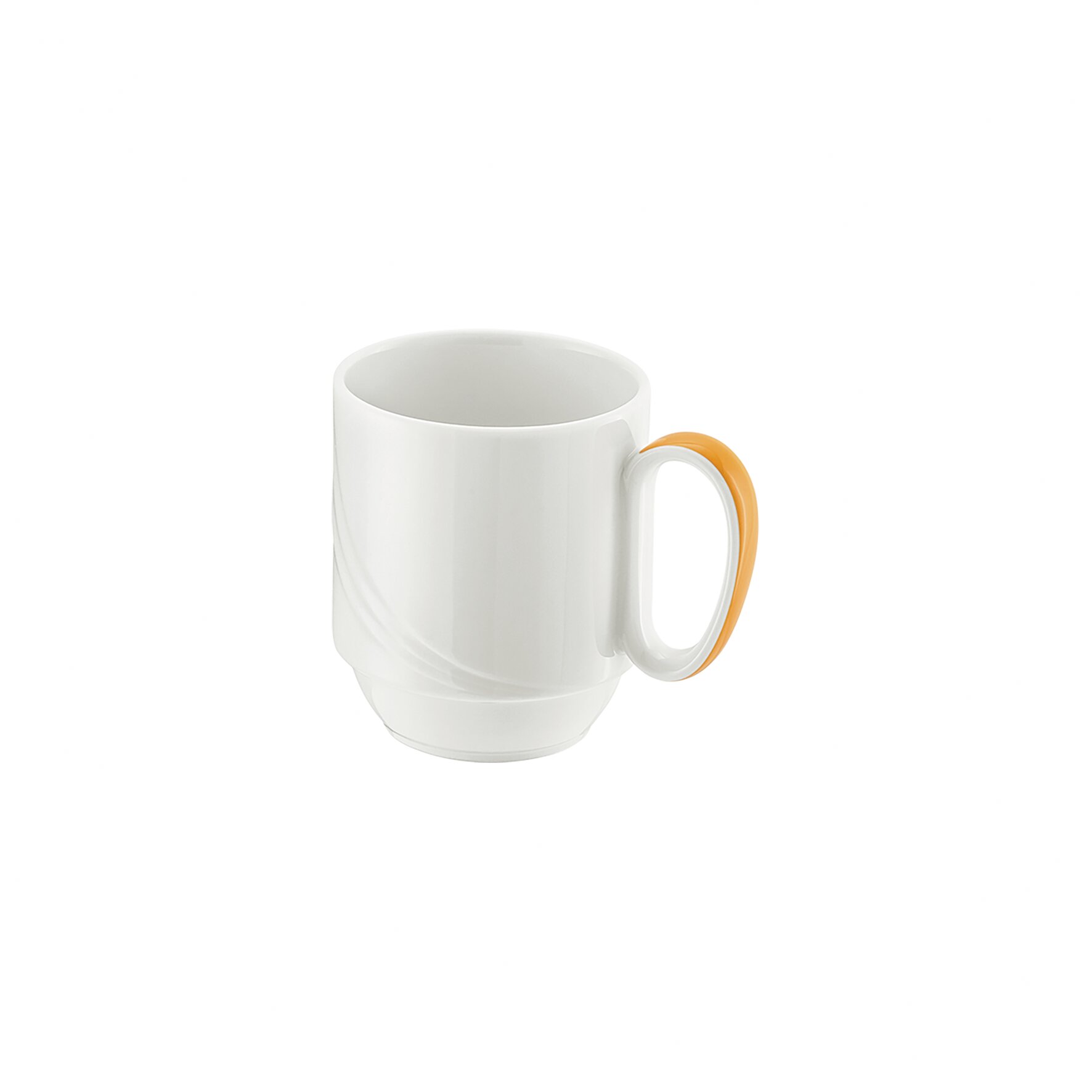 Spezialbecher stapelbar 79 mm / 0,28 l orange Donna Senior