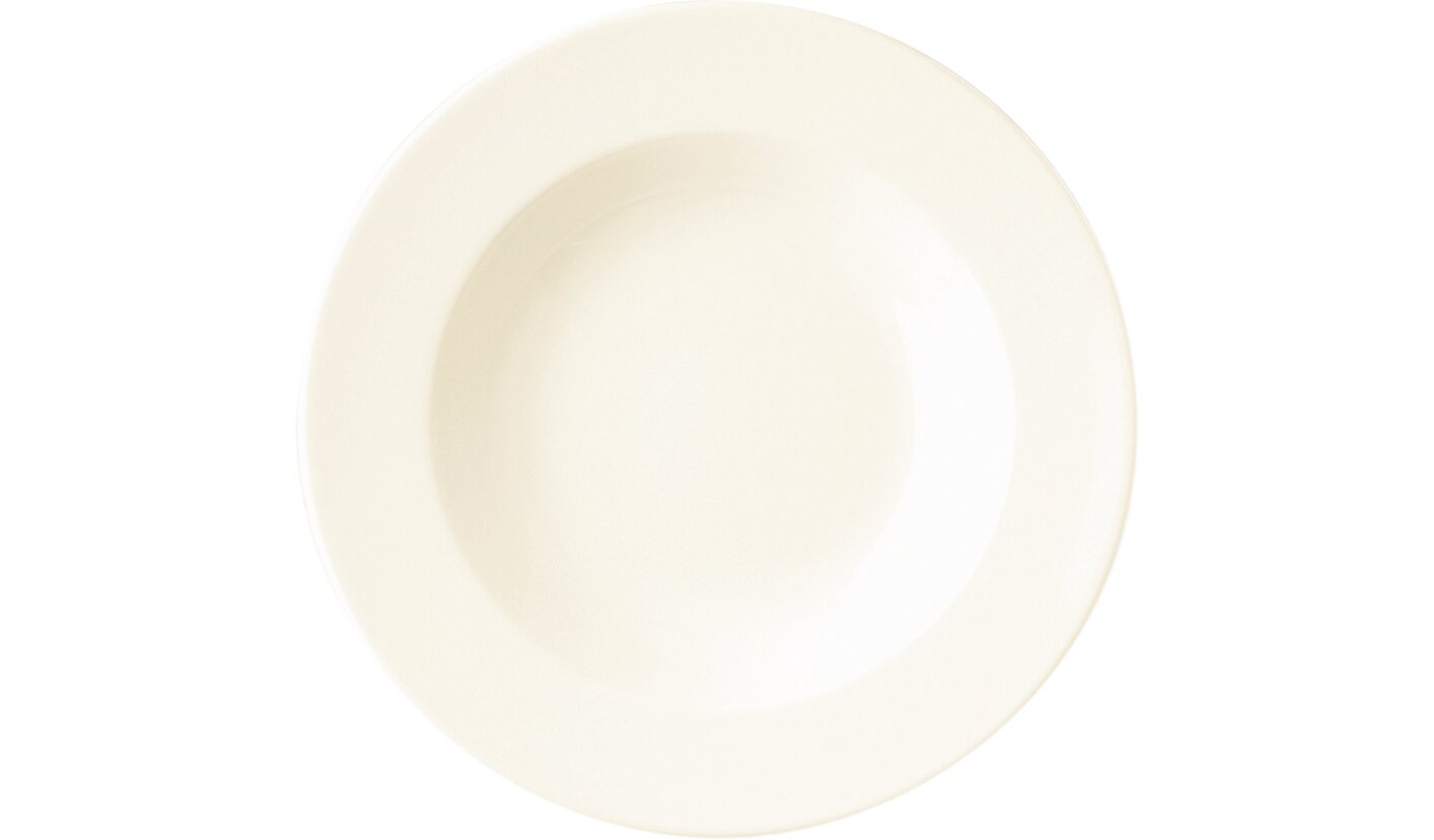 Teller tief 260 mm creme Banquet