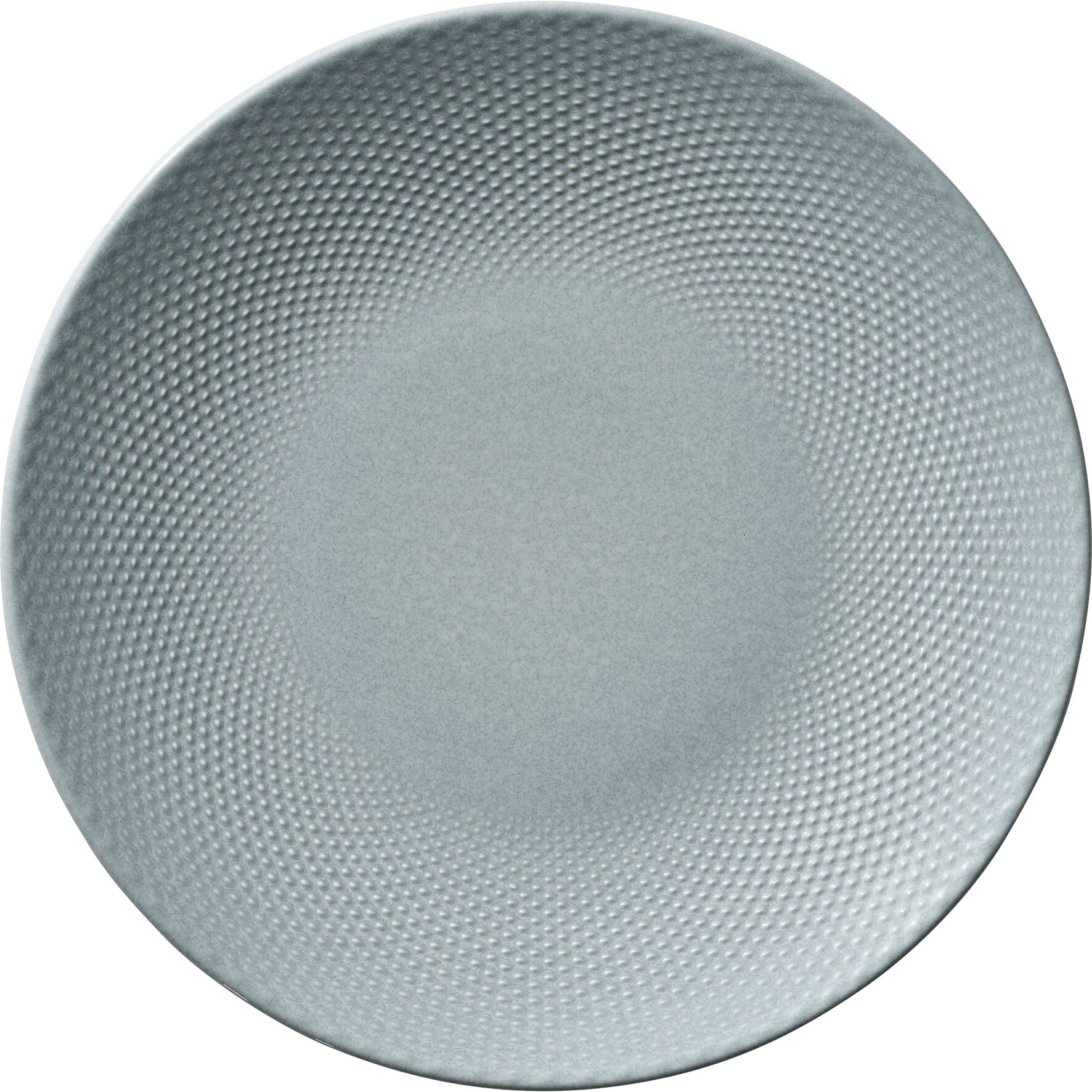 Coupteller flach rund Relief 280 mm sky Pine