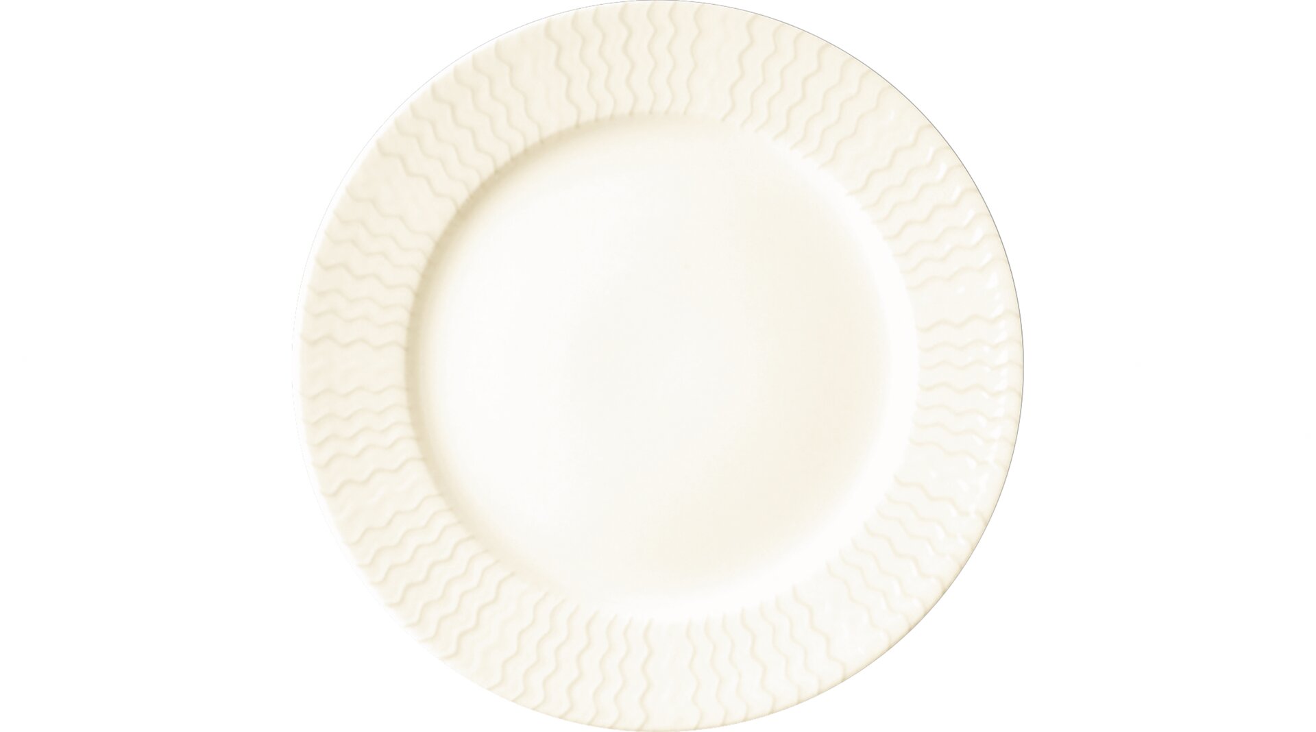 Teller flach 240 mm crème
