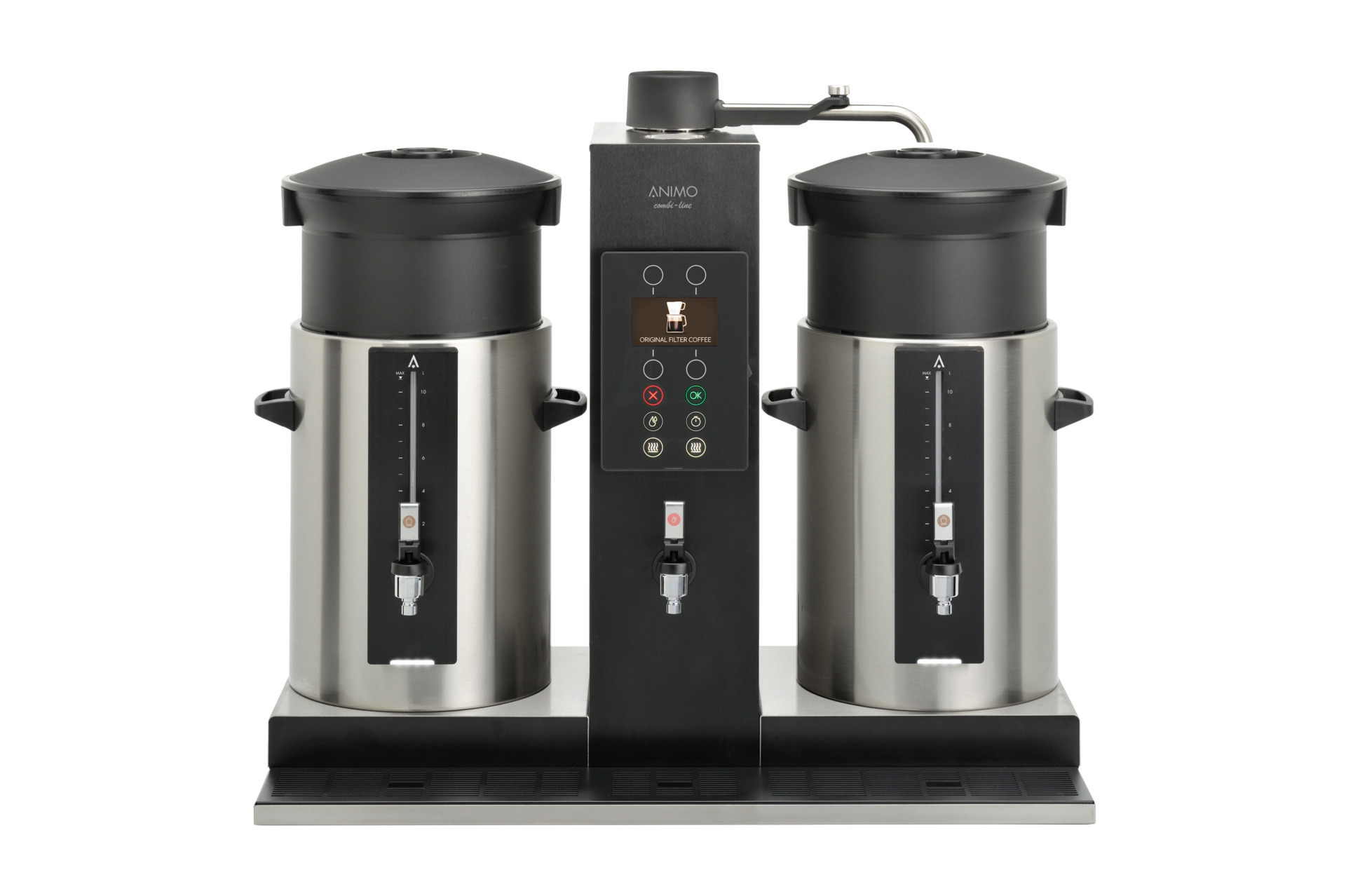 Kaffeemaschine ComBi Line mit Wasseranschluss CB 2x 10 W