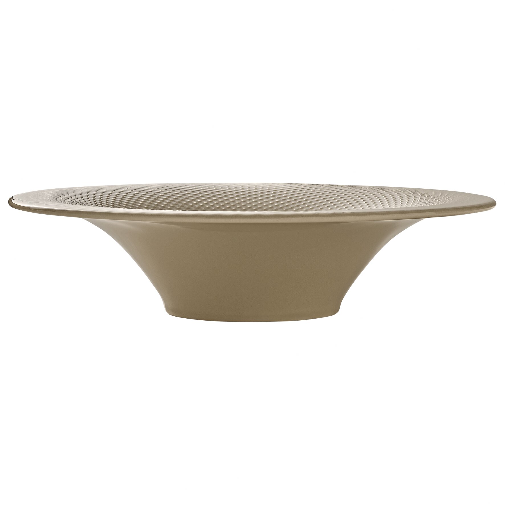 Coupteller tief rund Relief 270 mm / 0,40 l almond Pine