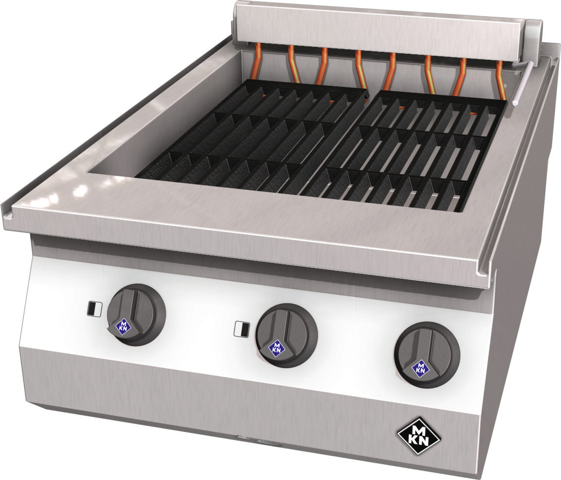 Elektro-Infra-Grill 2 Heizzonen /  Counter SL / Grillfäche 380 x 470 mm