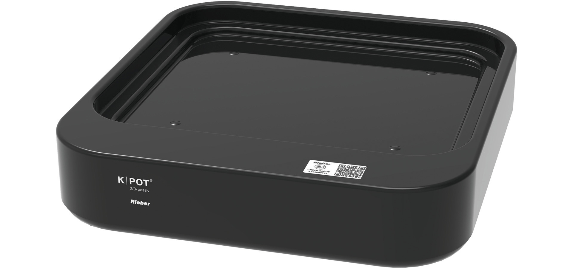 Kühl- und Wärme Auftischgerät  K-POT 2/3 passiv / schwarz Kühl- und Wärme Auftischgerät  K-POT 2/3 passiv / schwarz