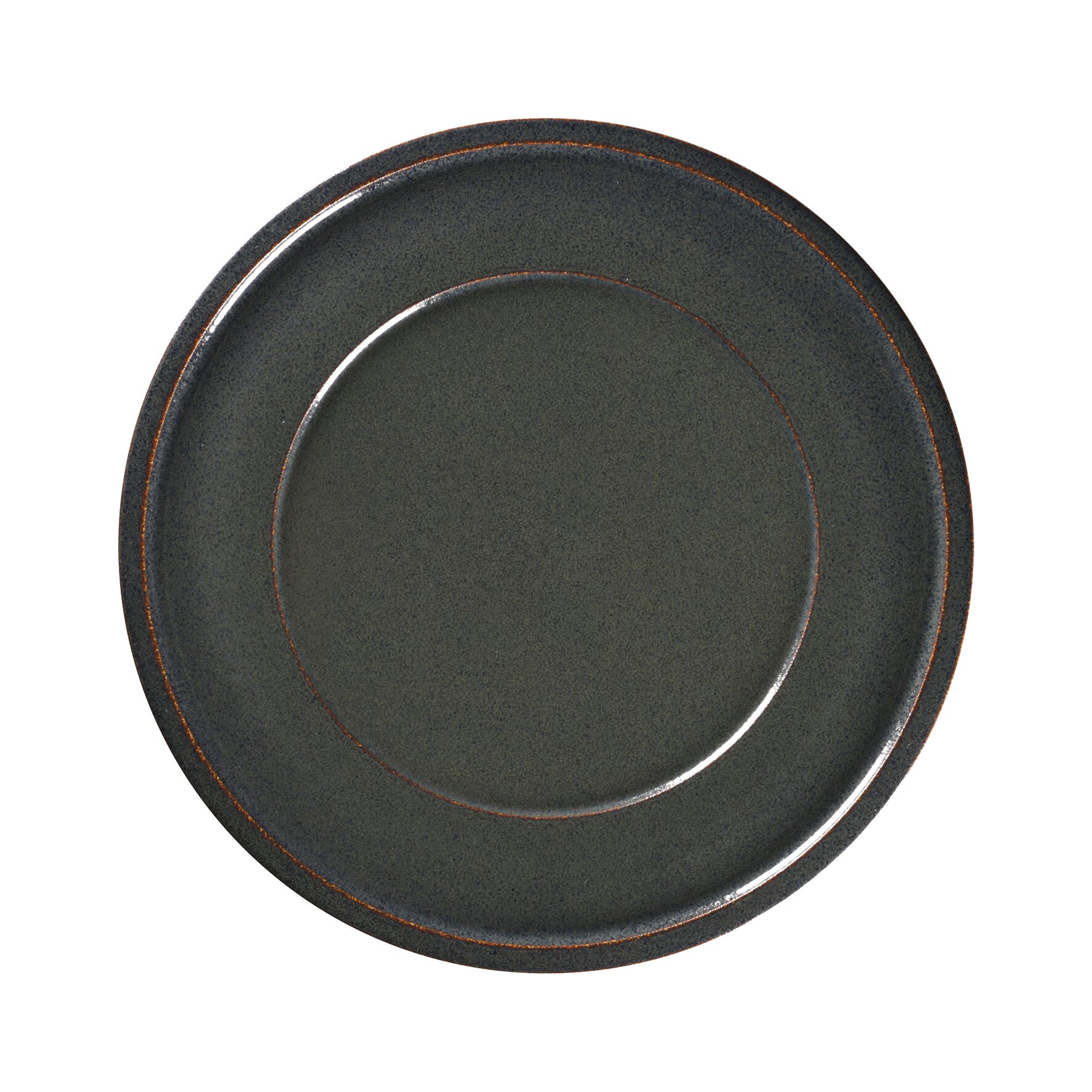 Teller flach mit Rand 318 mm caldera green Ease Caldera Green