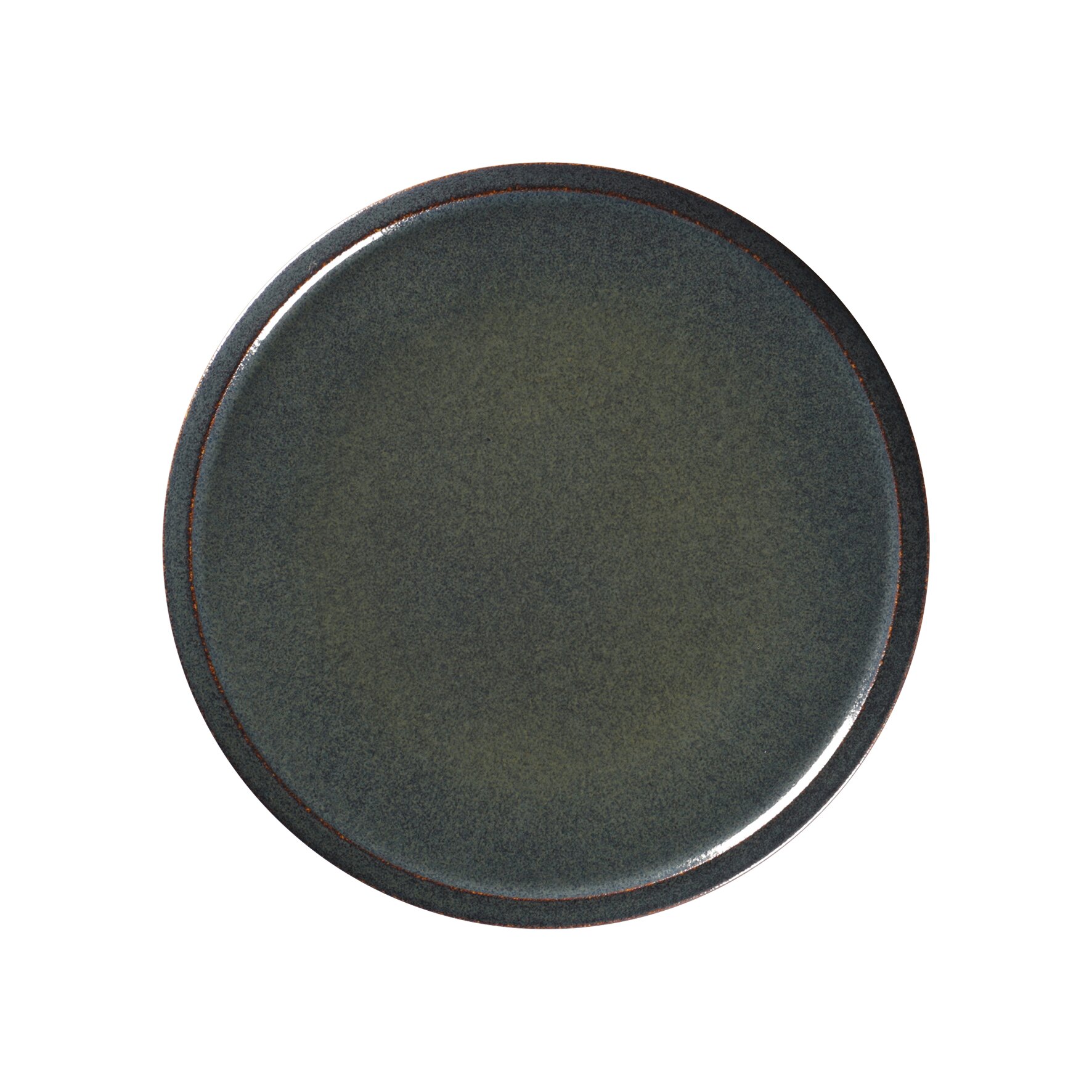 Teller flach coup 320 mm caldera green Ease Caldera Green