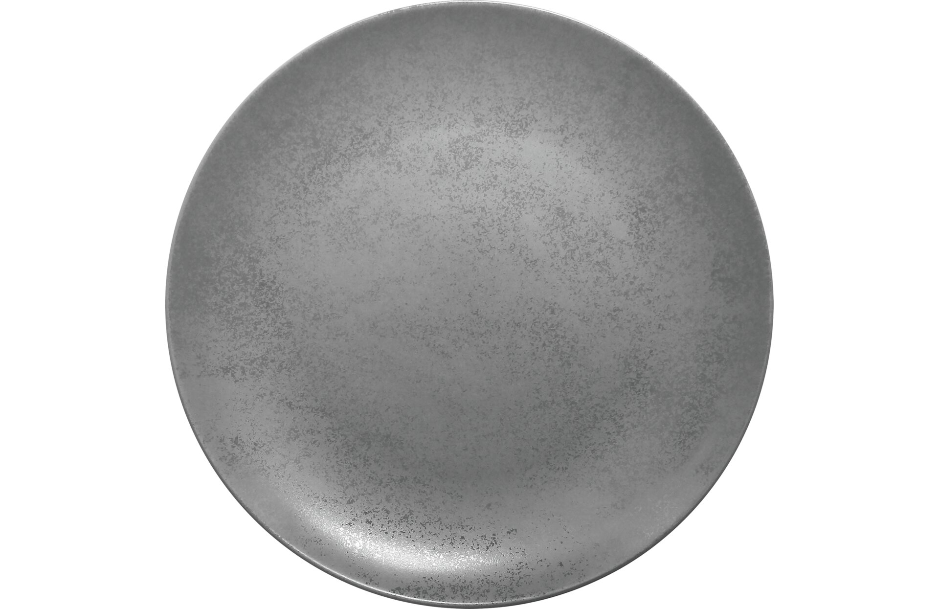 Coupteller flach 290 mm grau