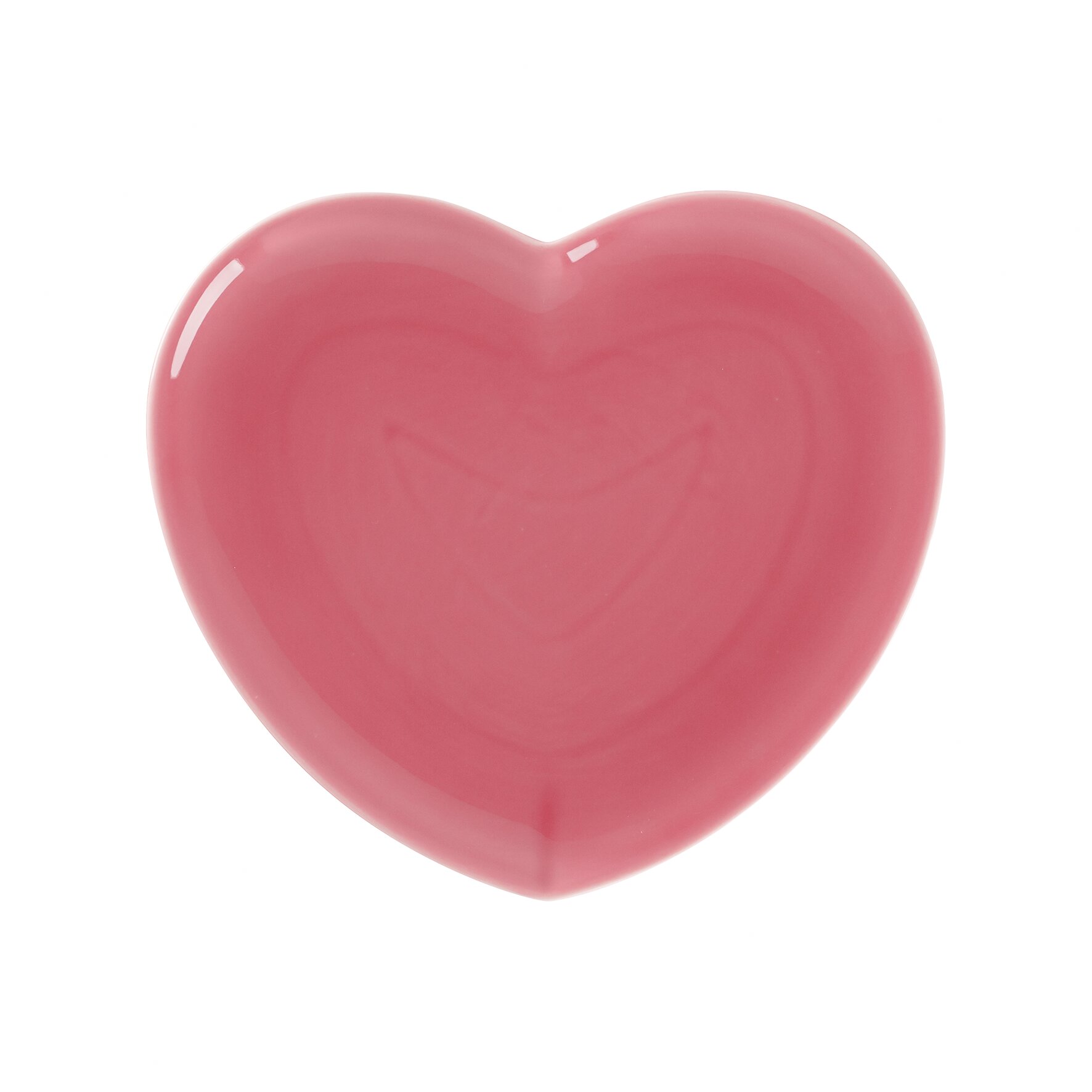 Coupteller flach 230 x 205 mm pink Cliché