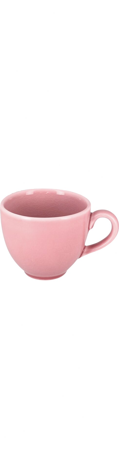 Kaffeetasse 85 mm / 0,20 l plain-pink Vintage