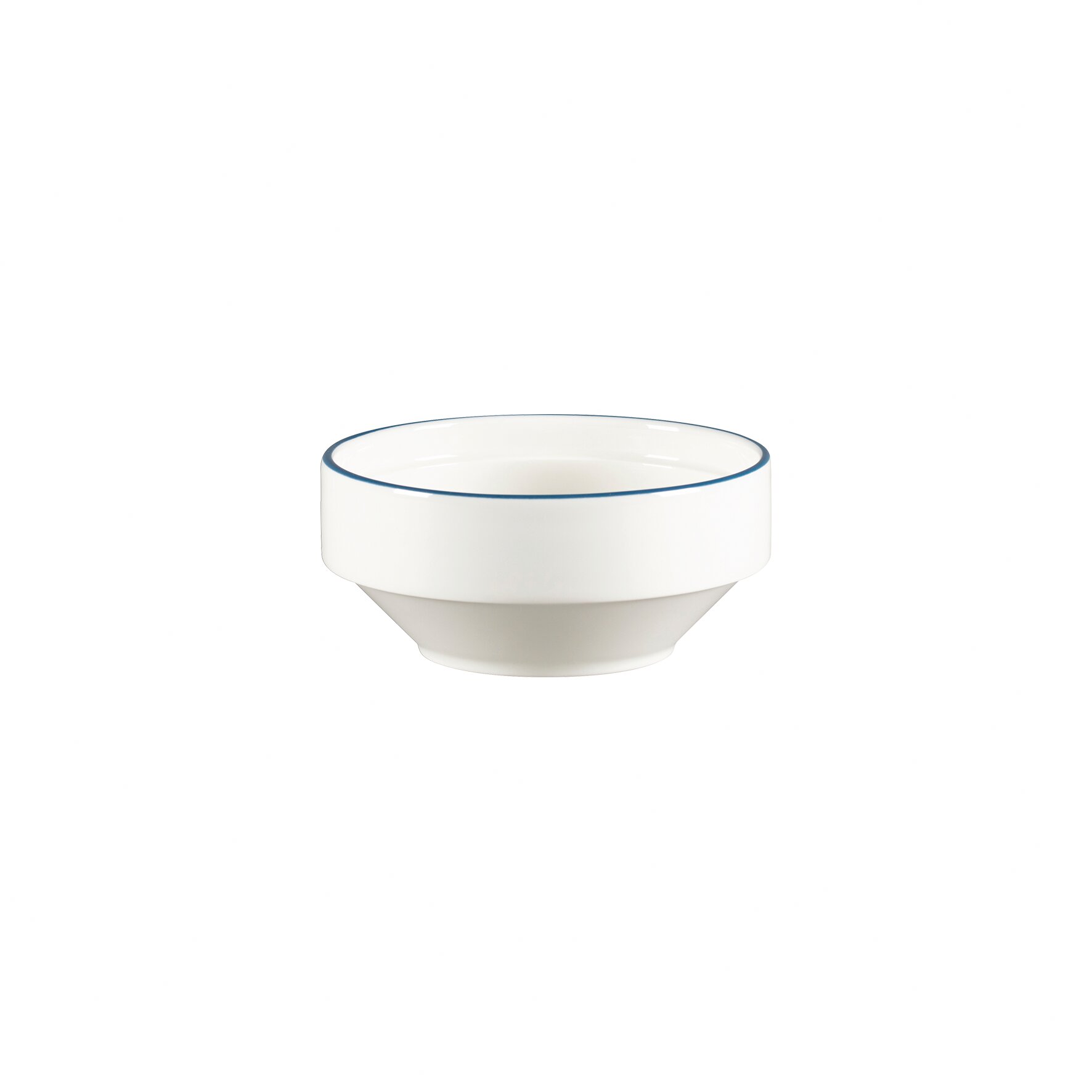 Schale stapelbar 130 mm / 0,46 l blau Filet Sensate