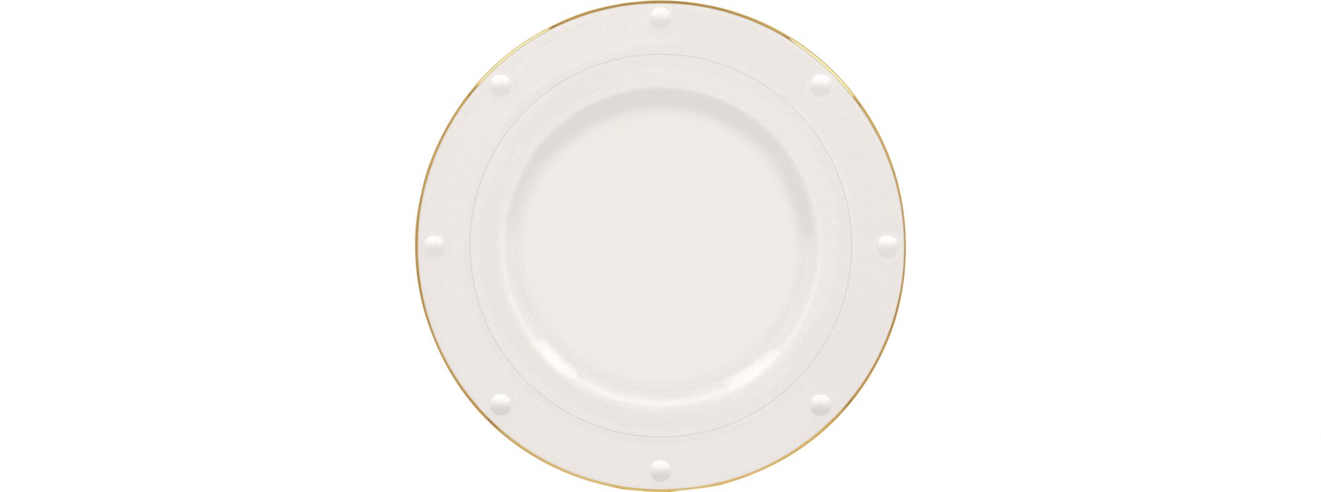 Teller rund Queen 160 mm crème Pure Ultra