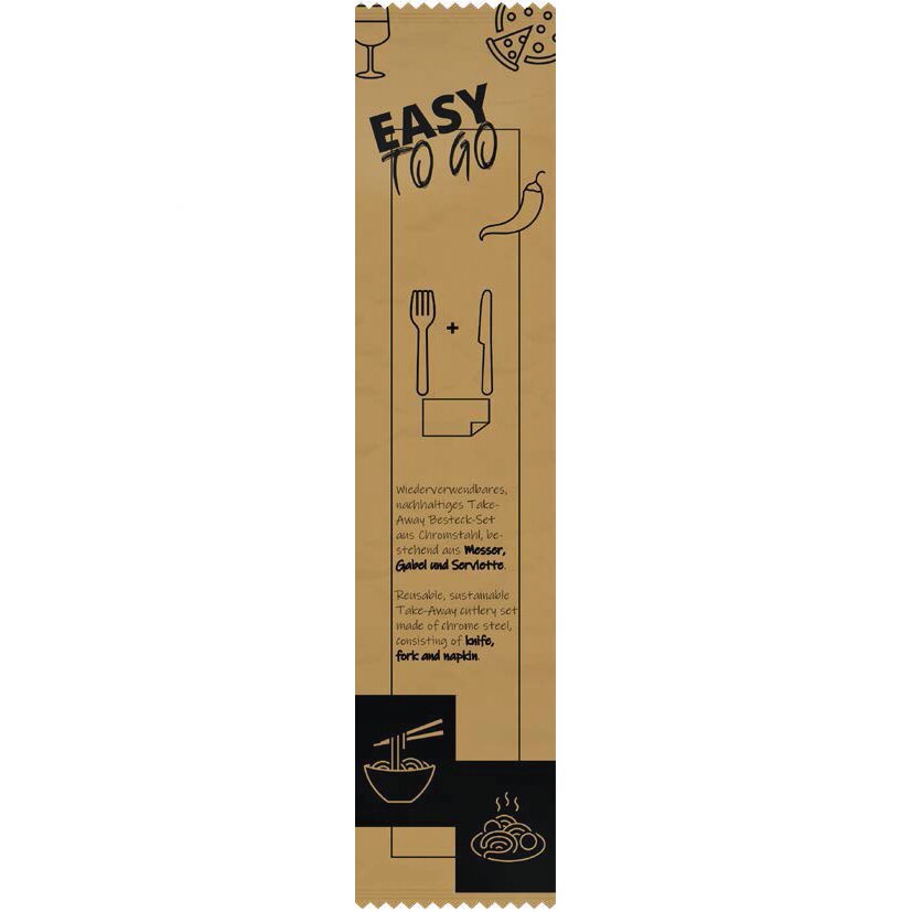 Besteckset 3-teilig Easy to Go