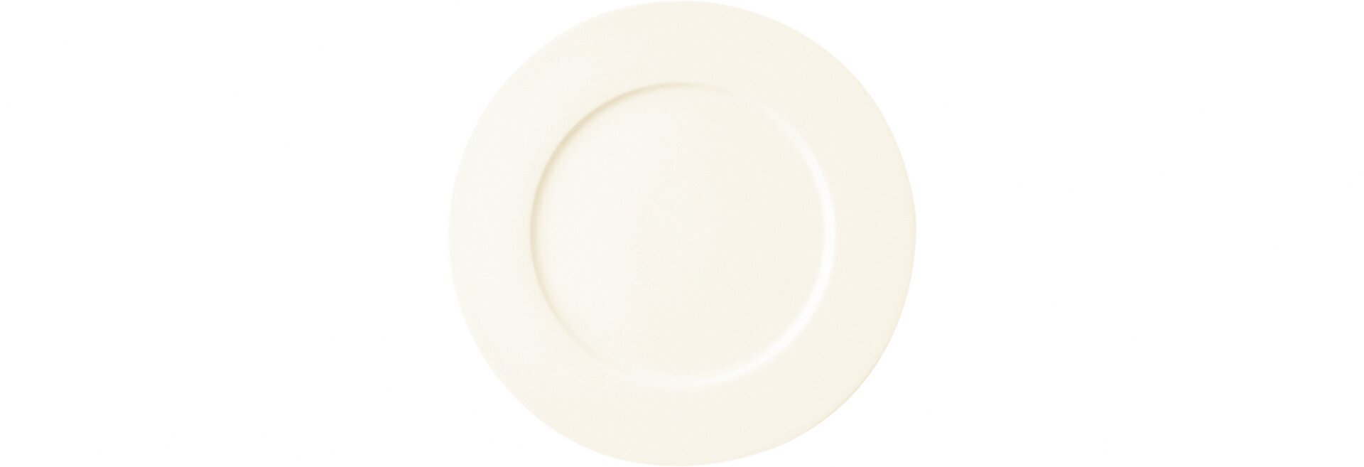 Teller flach 220 mm creme Fine Dine