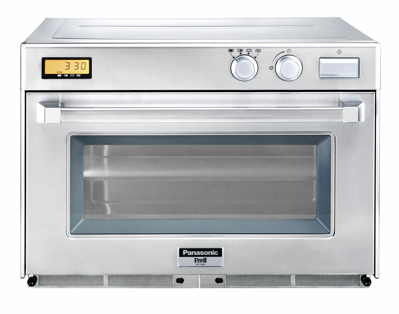 Panasonic-Mikrowelle NE-1840 1800 W 44 l GN 1/1 mit Drehknopf 650 x 526 x 471 mm