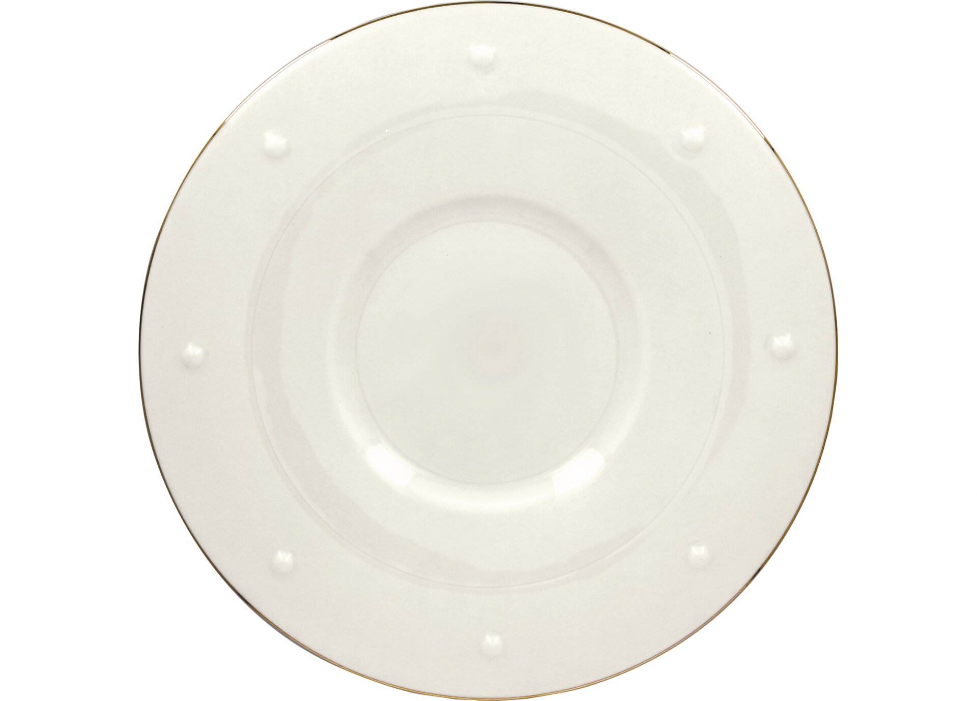 Teller rund Queen 310 mm crème Pure Ultra