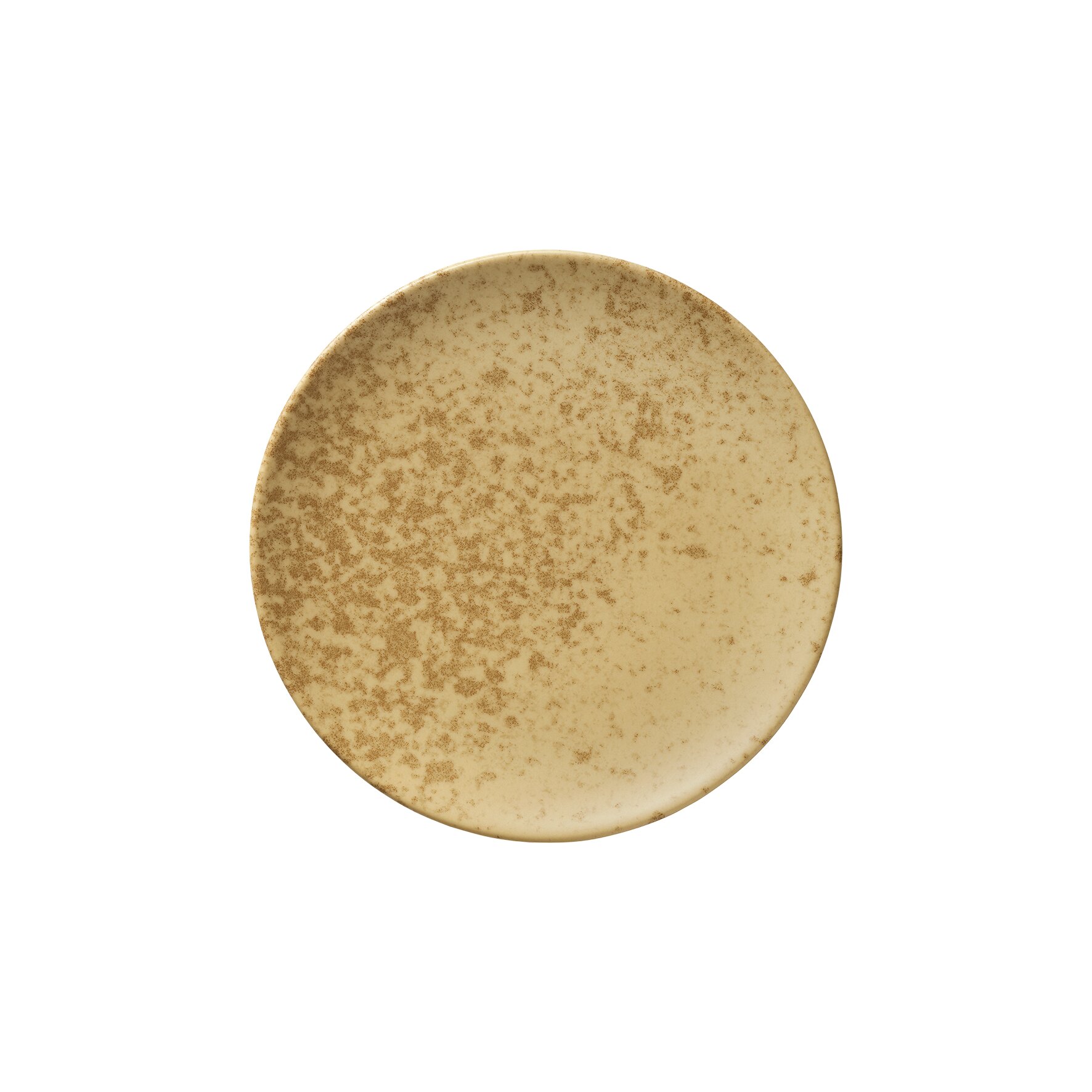 Coupteller flach 229 mm dark yellow