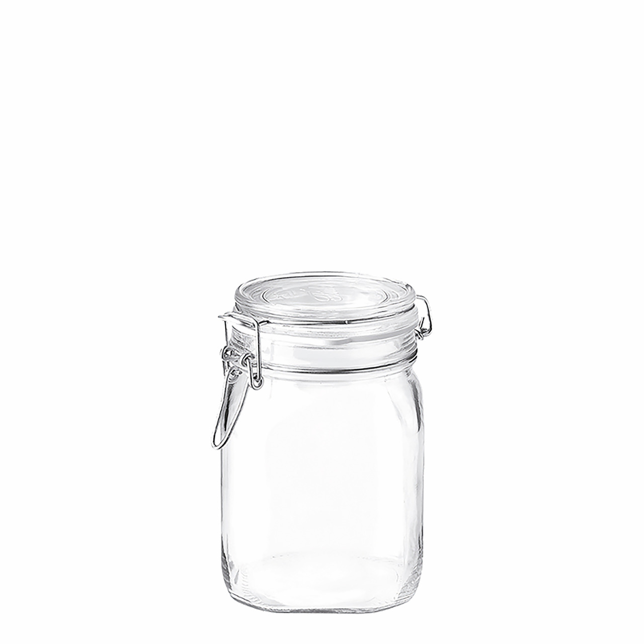 Einmachglas 1,00 l / 131 x 131 x 160 mm mit Bügelverschluss Fido