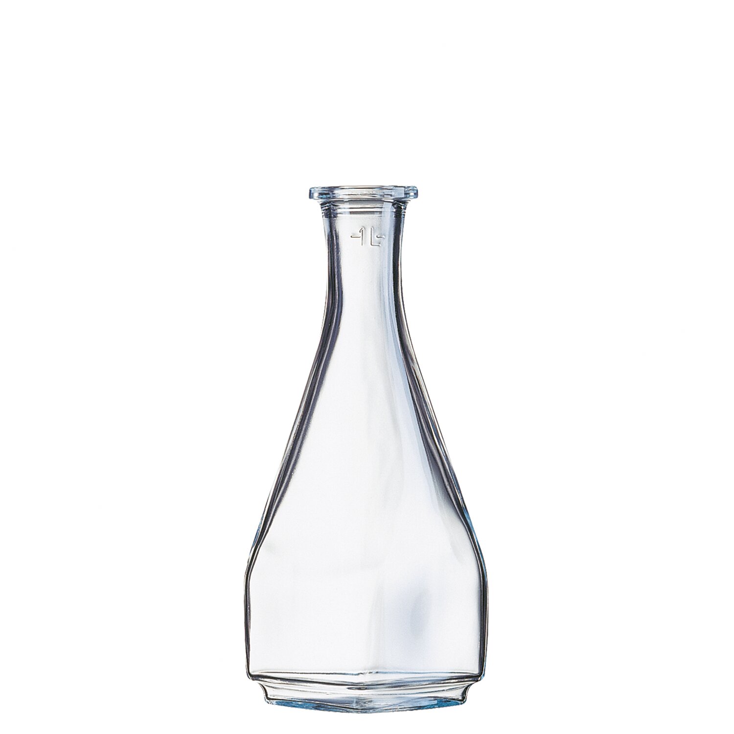 Glaskaraffe 120 mm / 1,00 l 1,00 /-/ PR transparent