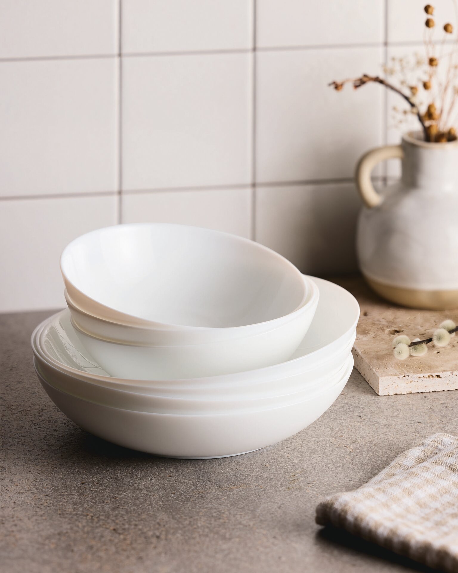 Multischale 160 mm / weiß Apy White