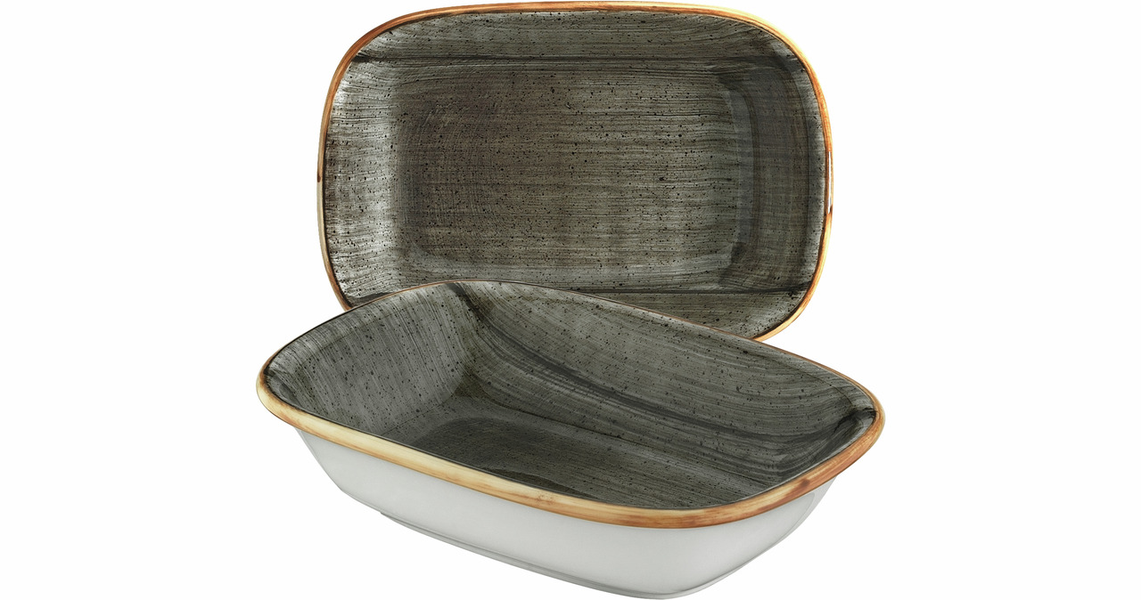 Rechteckplatte tief Gourmet 170 x 117 mm Aura Space
