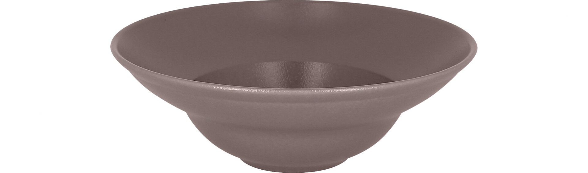 Teller extra tief 230 mm / 0,32 l chestnut-brown