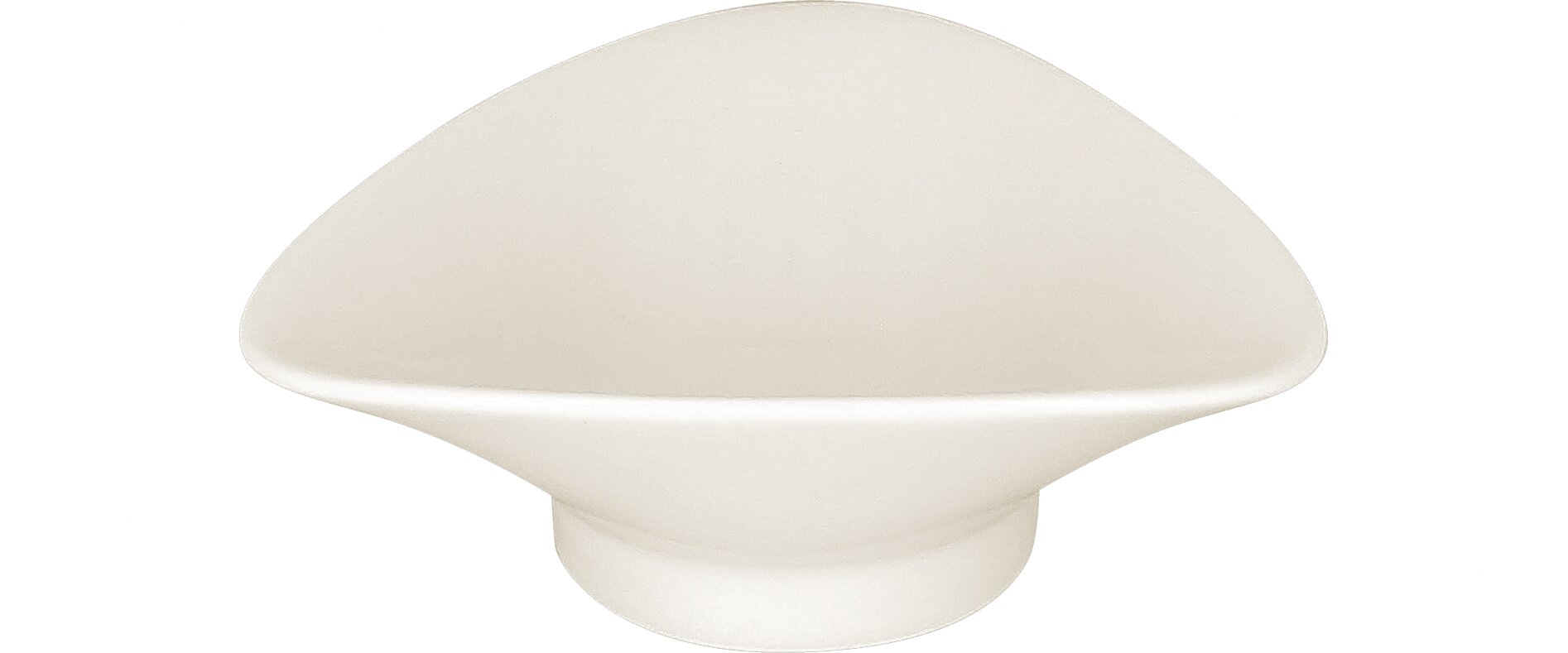 Schale dreieckig 140 mm / 0,21 l plain-white Aurea