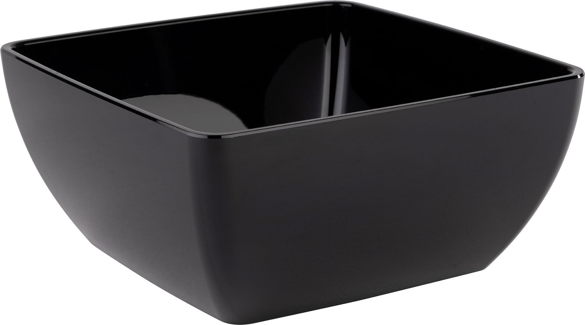 "Friendly" Square Schale, schwarz, 25 x 25 cm, 4,5L Friendly