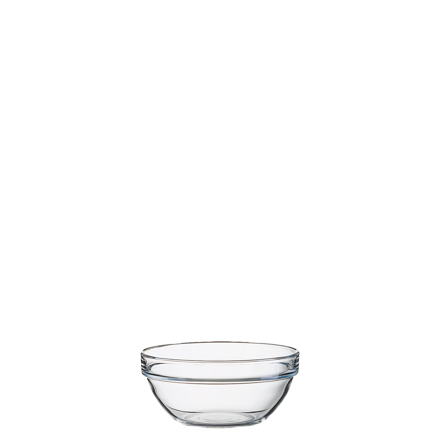 Stapelschale 140 mm / 0,57 l transparent Empilable