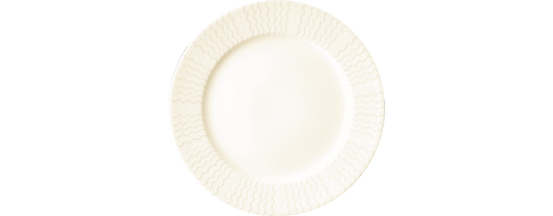 Teller flach 170 mm crème