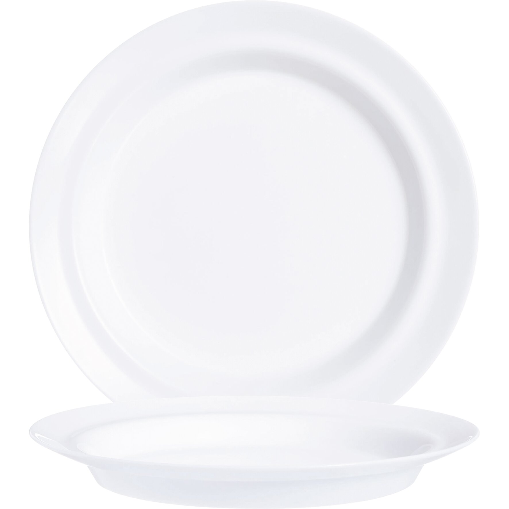 Teller flach 230 mm white Autonomy White