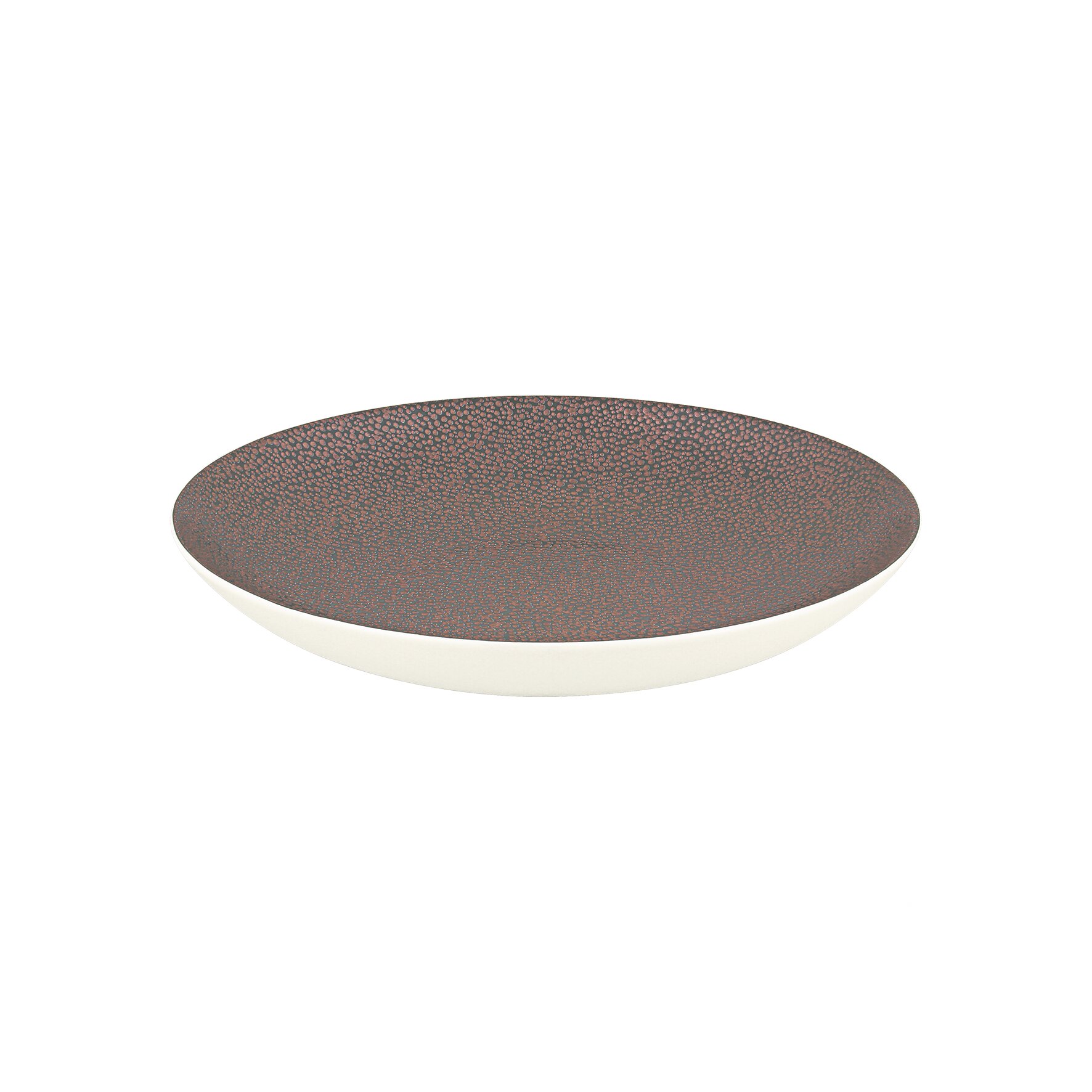 Coupteller tief rund 290 mm / 1,75 l metallic copper