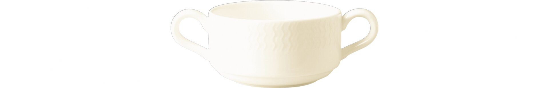 Suppentasse mit 2 Henkel 105 mm / 0,30 l crème