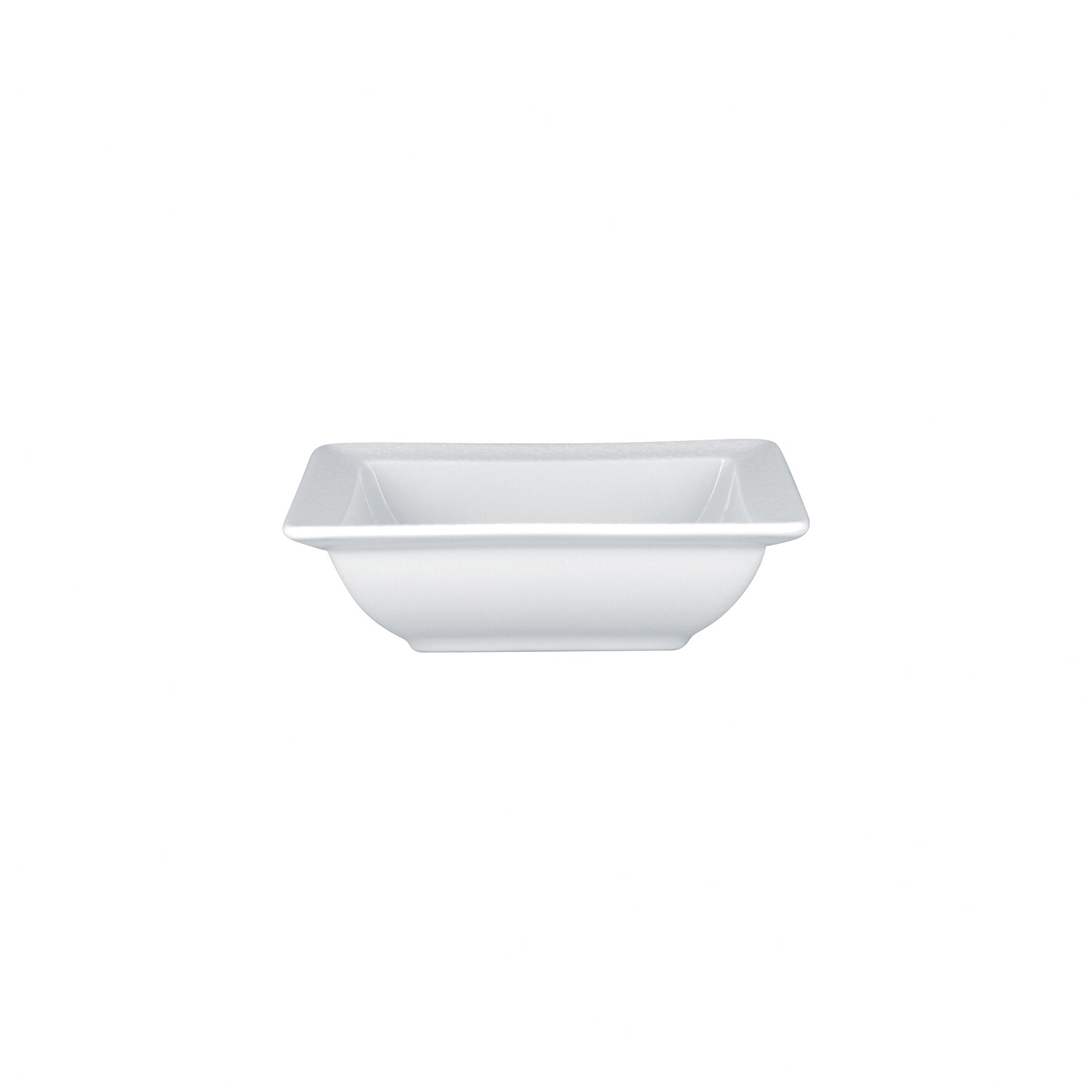 Salatschale quadratisch 160 x 160 x 50 mm / 0,40 l weiß Charm Plus