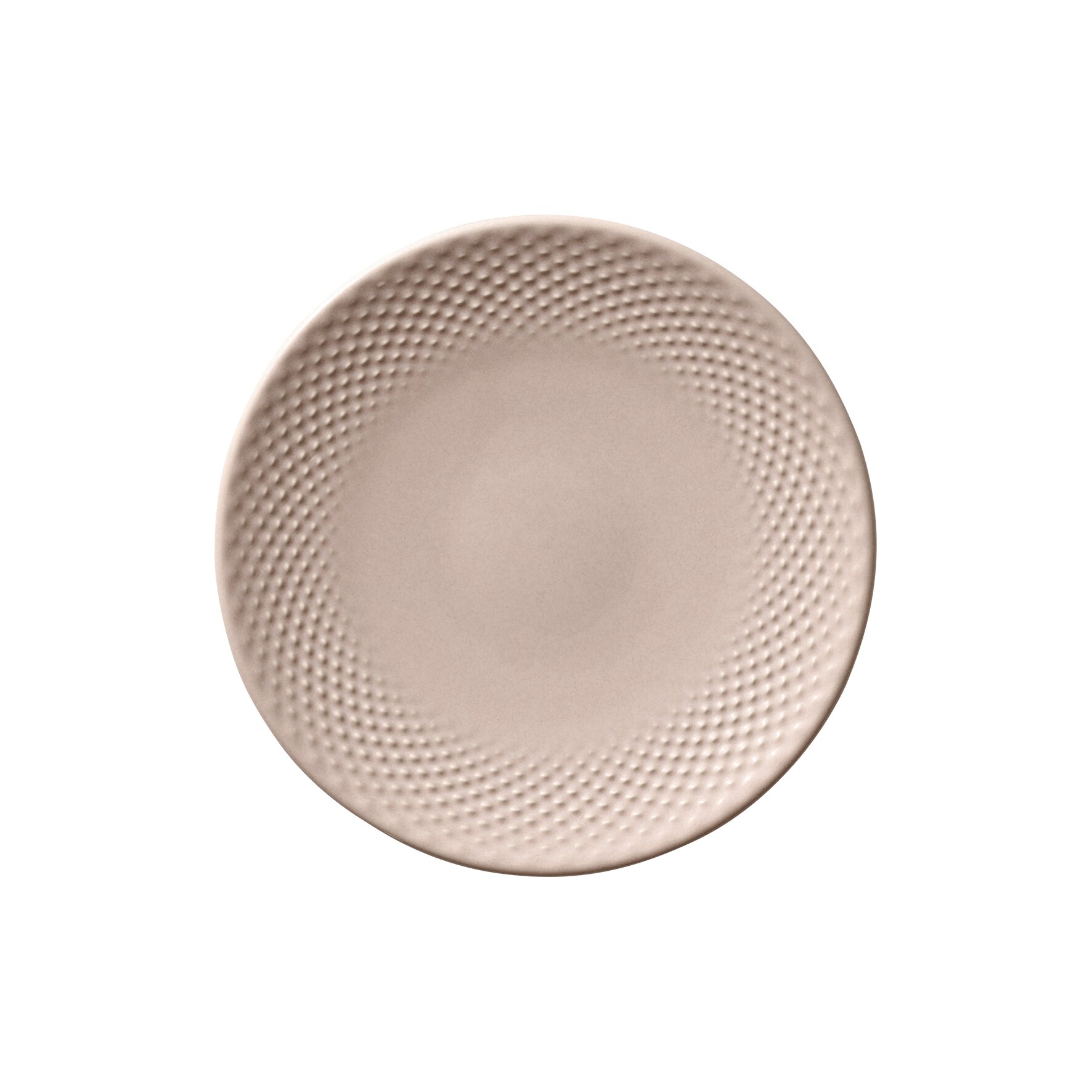 Coupteller flach rund Relief 170 mm blush Pine