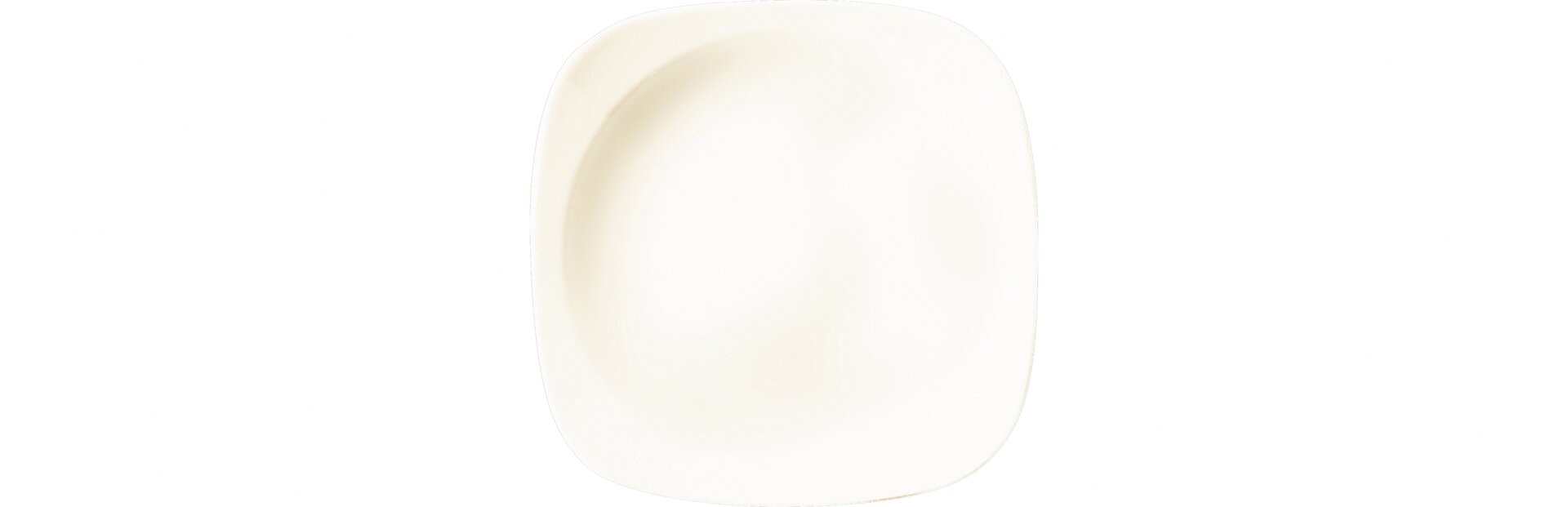 Teller tief quadratisch 140 x 140 mm / 0,13 l crème