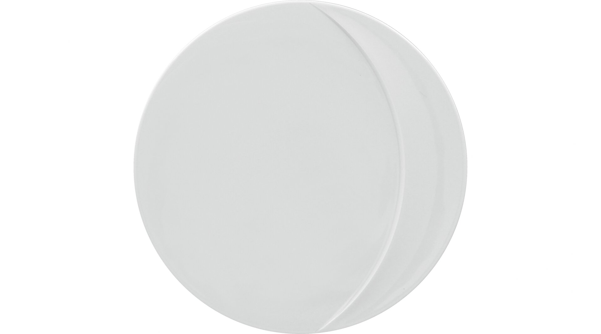 Teller flach 240 mm plain-white auch als Deckel für Schale MOBW23 Moon